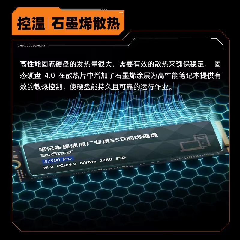 适用于拯救者固态硬盘1T笔记本Y7000/y9000p/r7