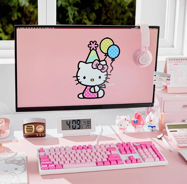 REALFORCE 燃风 Hello Kitty合作款静电容
