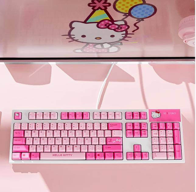 REALFORCE 燃风 Hello Kitty合作款静电容